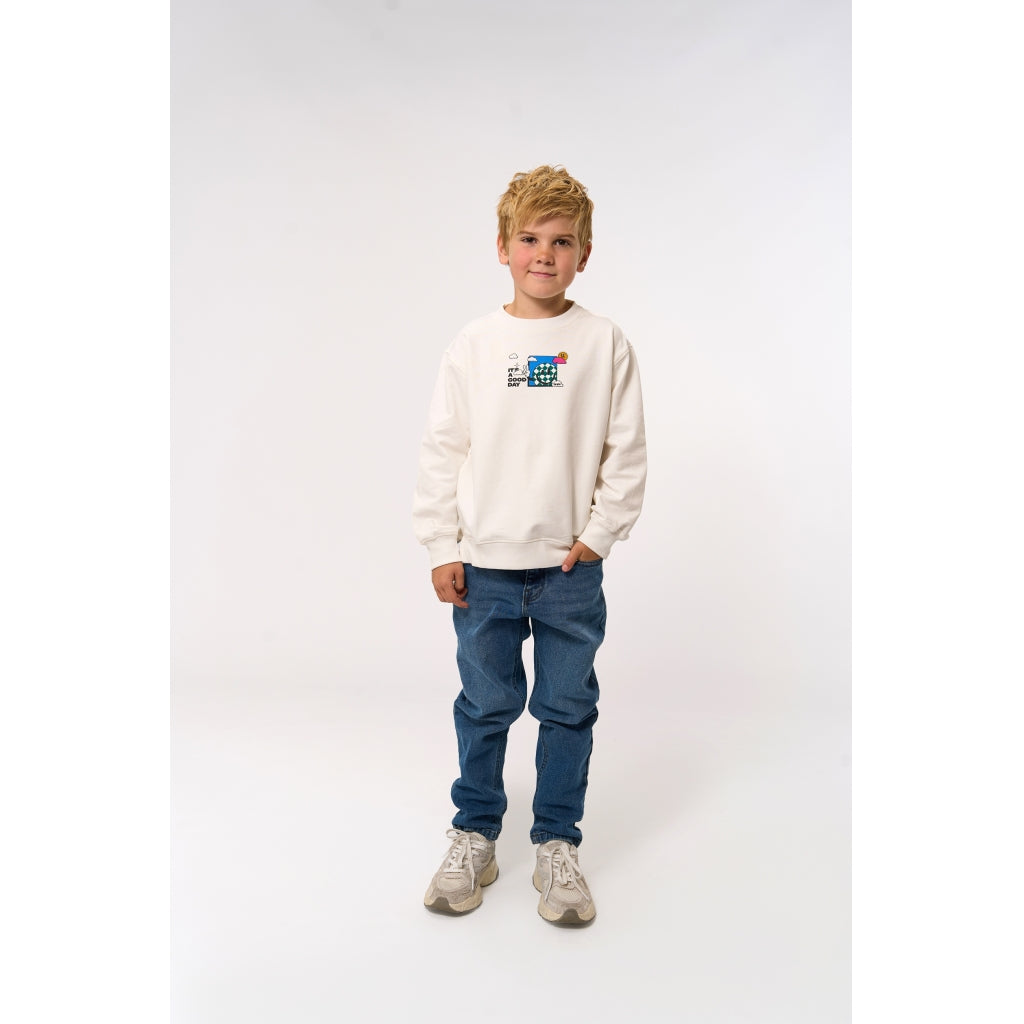THE NEW TNPhillip Sweatshirt Sweatshirt Cloud dancer