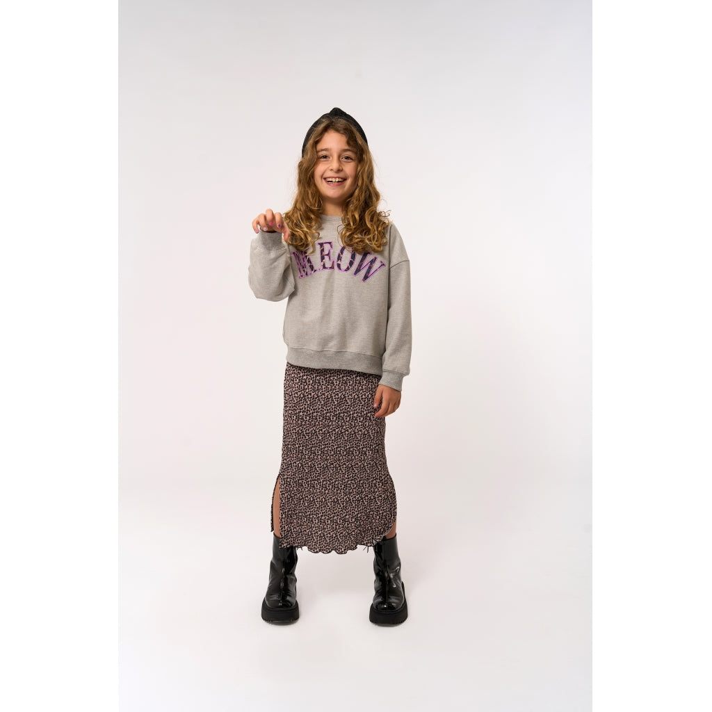 THE NEW TNPolina Oversize Sweatshirt Sweatshirt Light Grey Melange