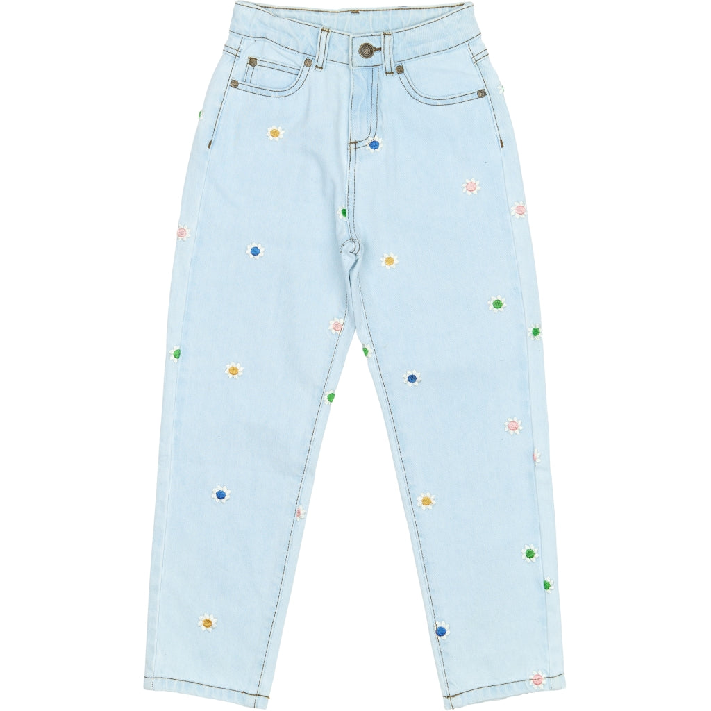THE NEW TNPorscha Mom Fit Jeans Jeans Light Blue Denim EMB