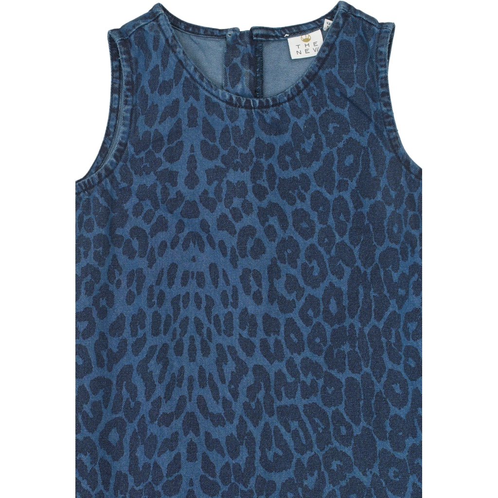 THE NEW TNPrima Ærmeløs Denim Kjole Kjoler Medium Blue Denim