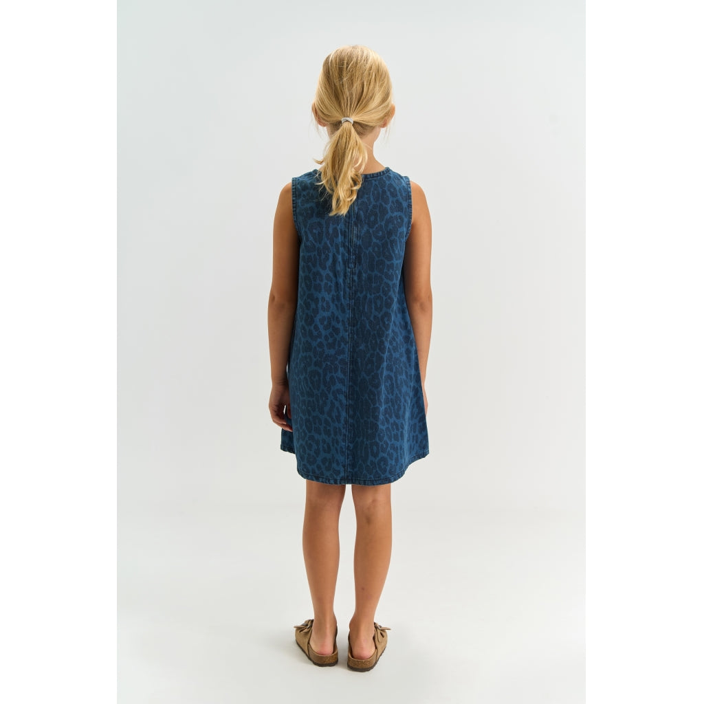 THE NEW TNPrima Ærmeløs Denim Kjole Kjoler Medium Blue Denim