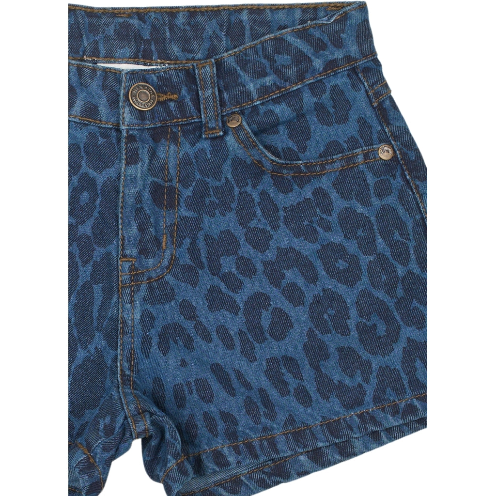 THE NEW TNPrima Regular Fit Denim Shorts Shorts Medium Blue Denim AOP