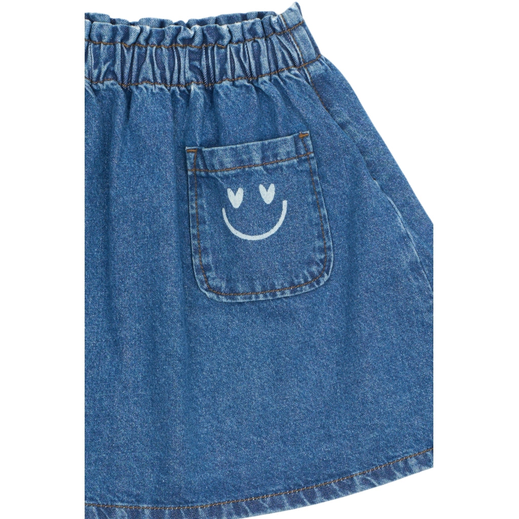 THE NEW TNPurity Denim Nederdel Nederdel Medium Blue Denim