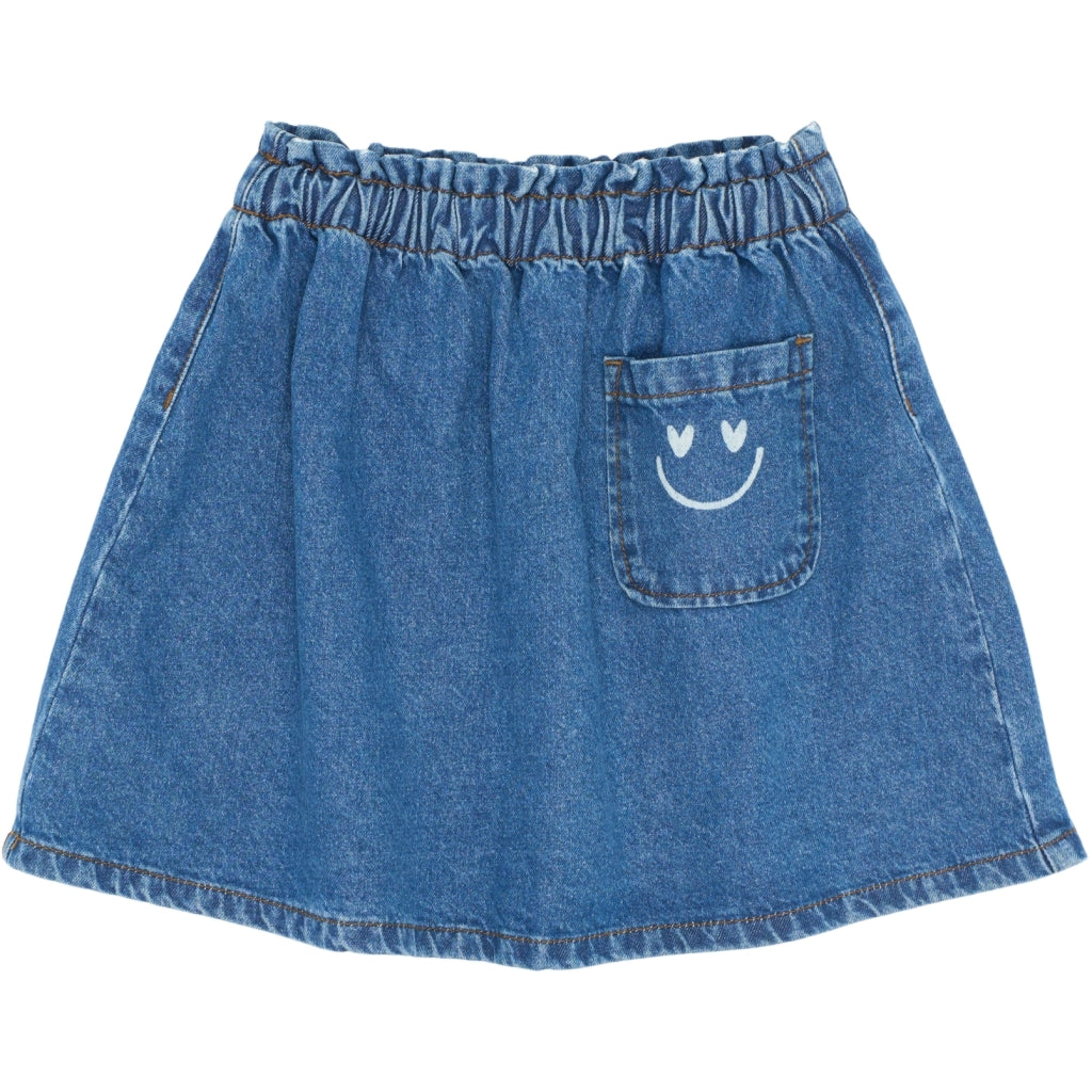 THE NEW TNPurity Denim Nederdel Nederdel Medium Blue Denim