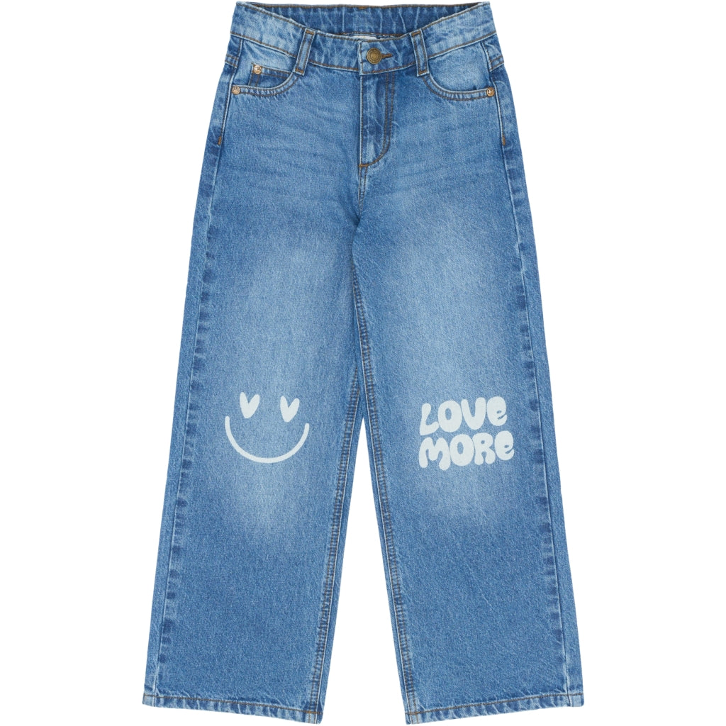 THE NEW TNPurity Wide Jeans Jeans Medium Blue Denim