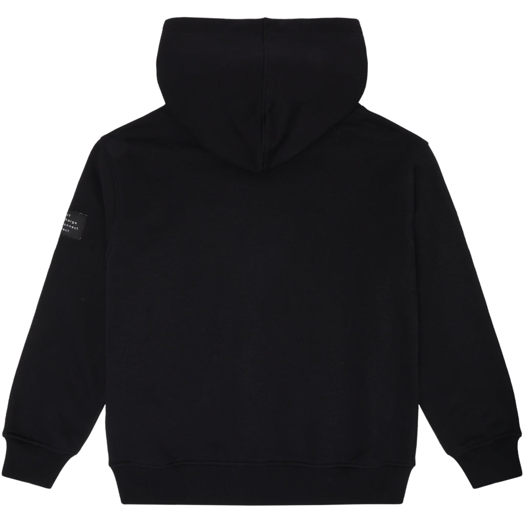 THE NEW TNRe:charge Oversize Hættetrøje Sweatshirt Black Beauty