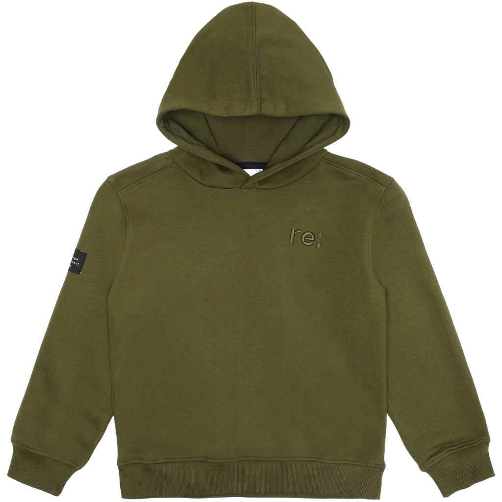 THE NEW TNRe:charge Oversize Hættetrøje Sweatshirt Ivy Green