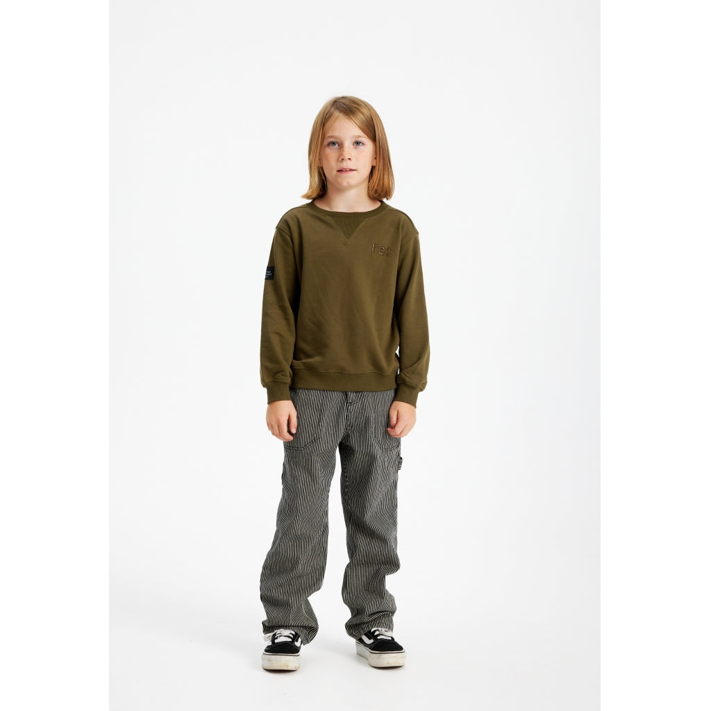 THE NEW TNRe:charge Oversize Sweatshirt Sweatshirt Ivy Green