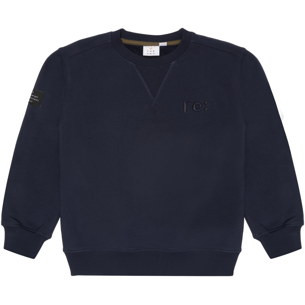 THE NEW TNRe:charge Oversize Sweatshirt Sweatshirt Navy Blazer