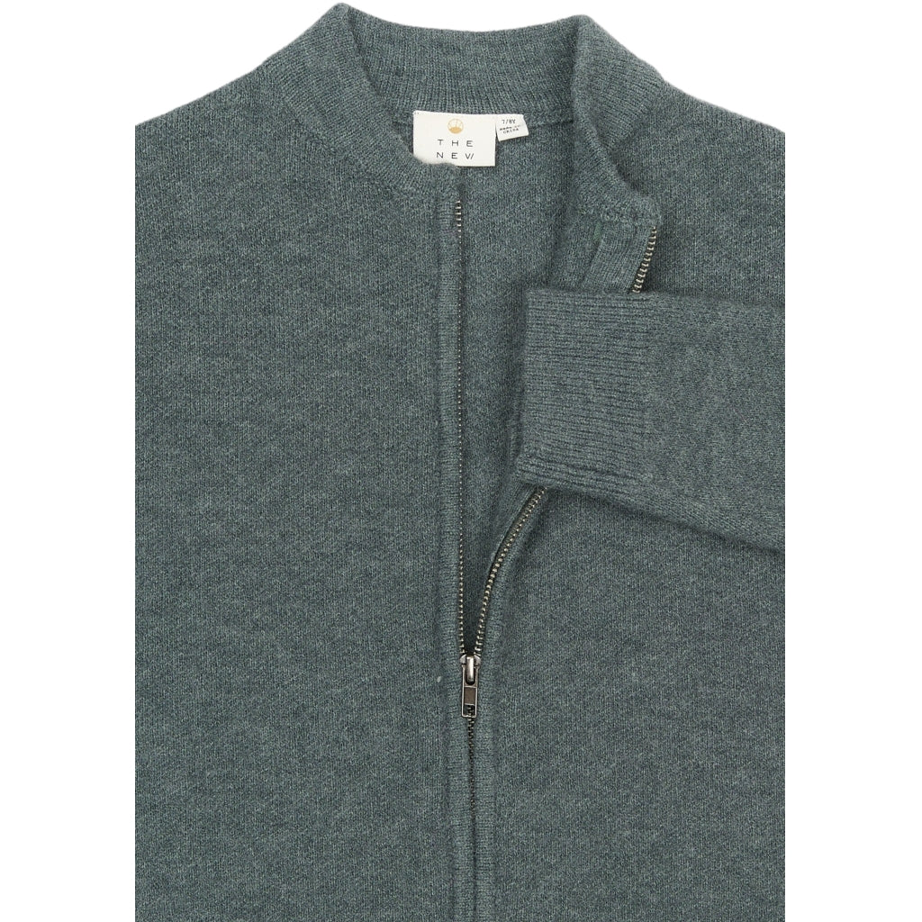 THE NEW TNRolland Strik Cardigan Strik Blue Melange
