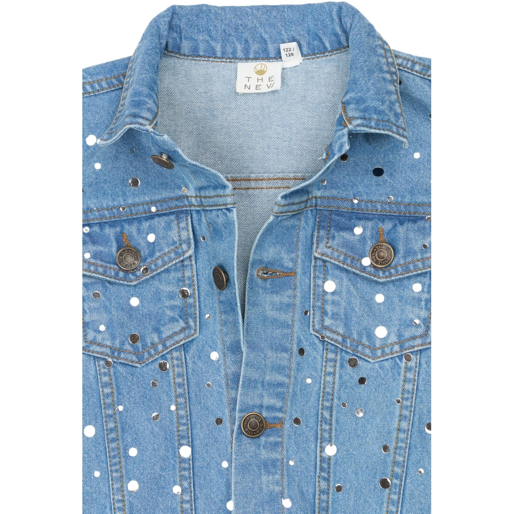THE NEW TNRomina Denim Vest Vest Light blue denim