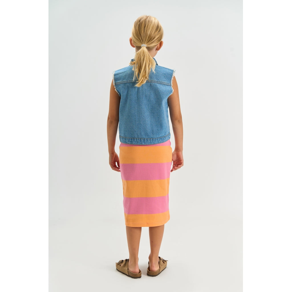 THE NEW TNRomina Denim Vest Vest Light blue denim
