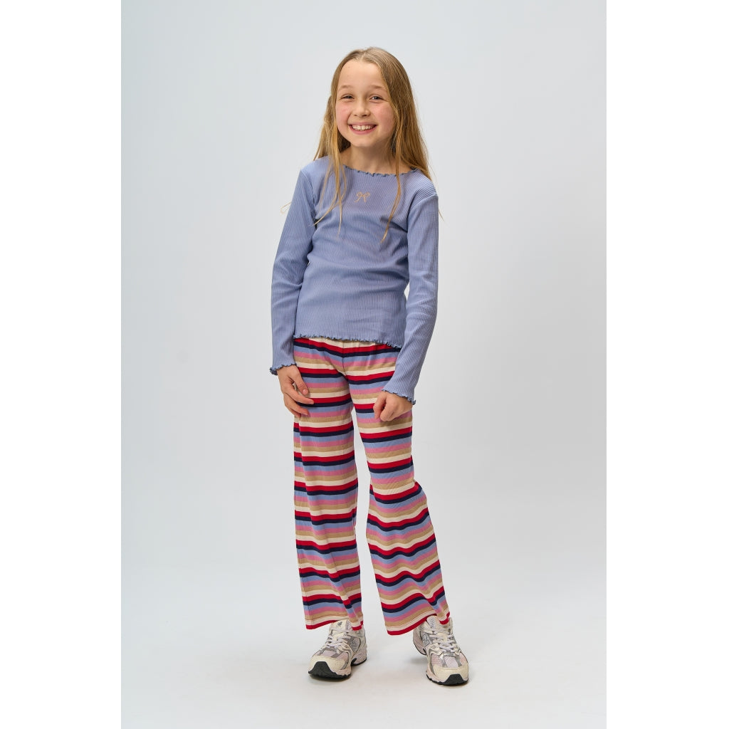 THE NEW TNRosie Wide Rib Bukser Bukser Multi Striped