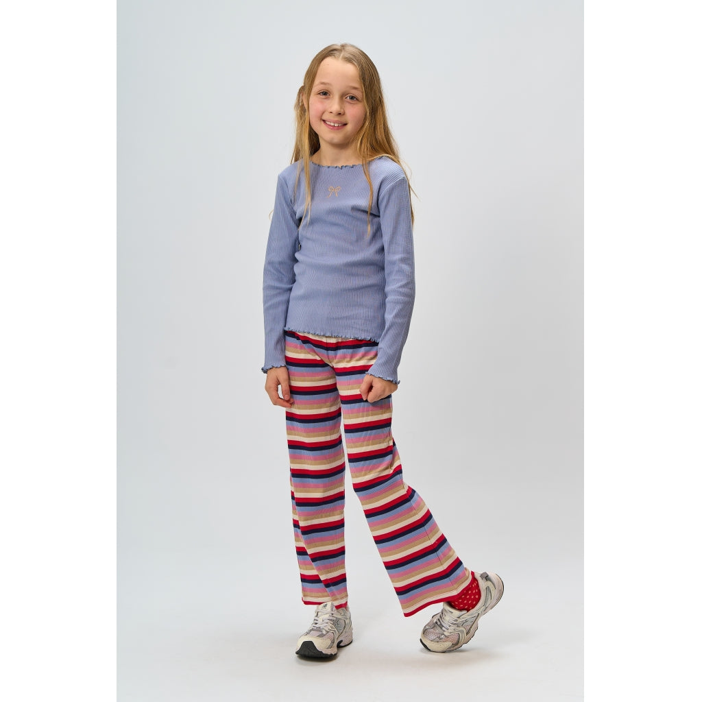 THE NEW TNRosie Wide Rib Bukser Bukser Multi Striped