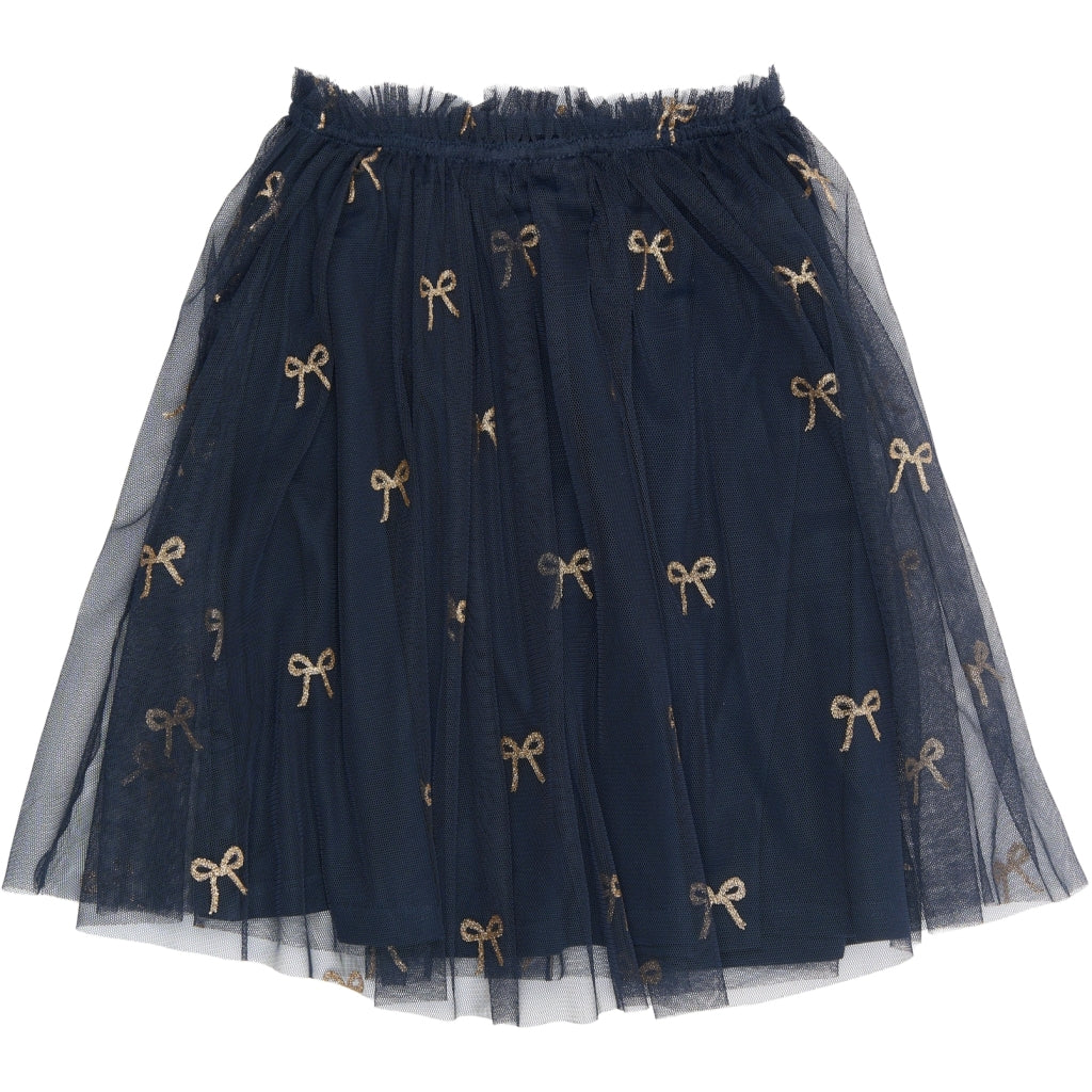 THE NEW TNRudelle Nederdel Nederdel Navy Blazer AOP