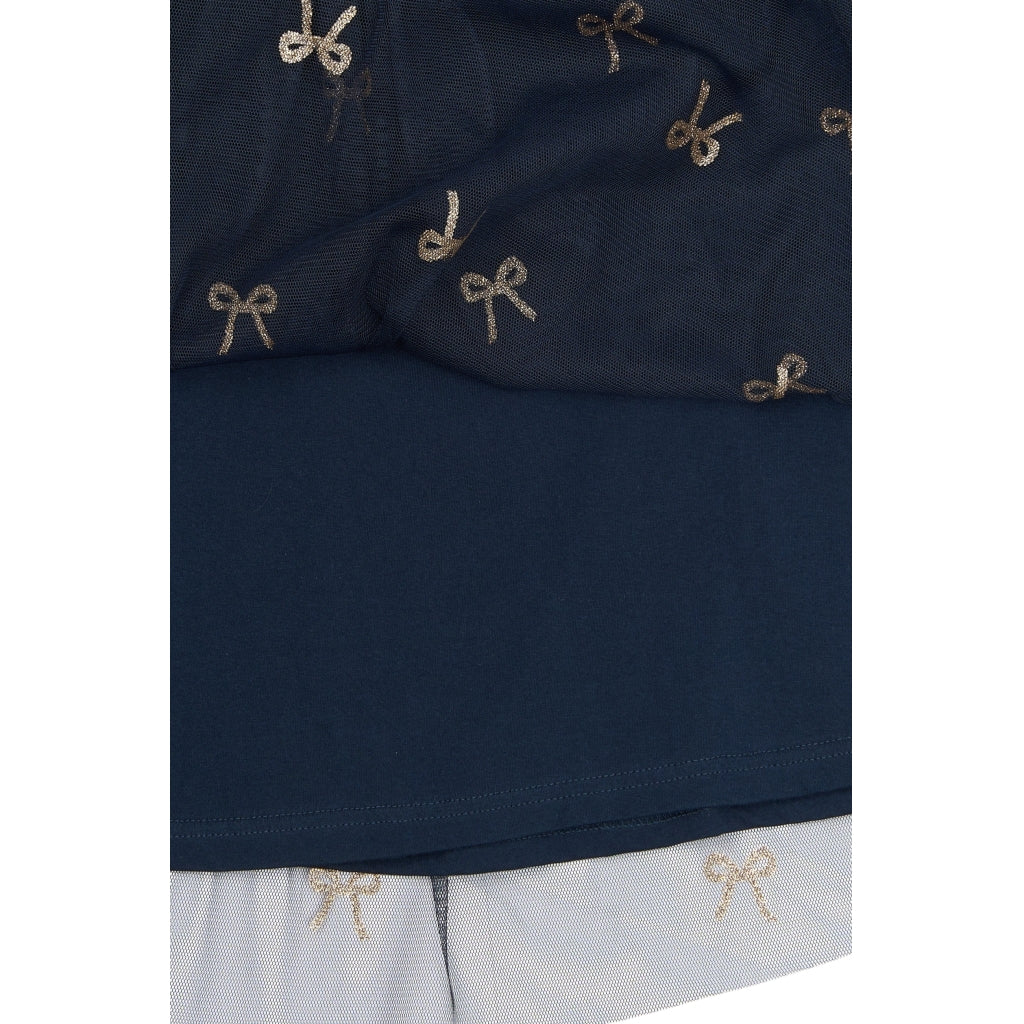THE NEW TNRudelle Nederdel Nederdel Navy Blazer AOP