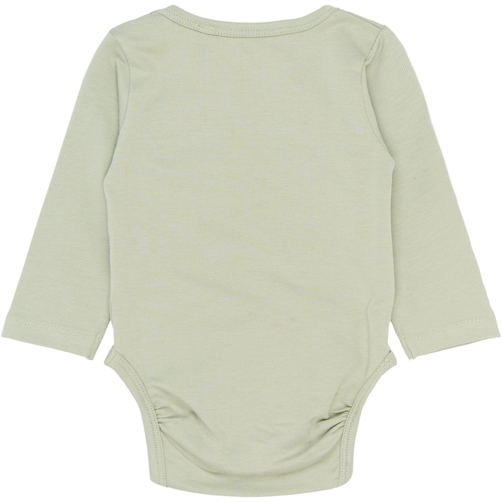 THE NEW SIBLINGS TNSBBrother Langærmet Bodystocking Bodystockings Aqua gray