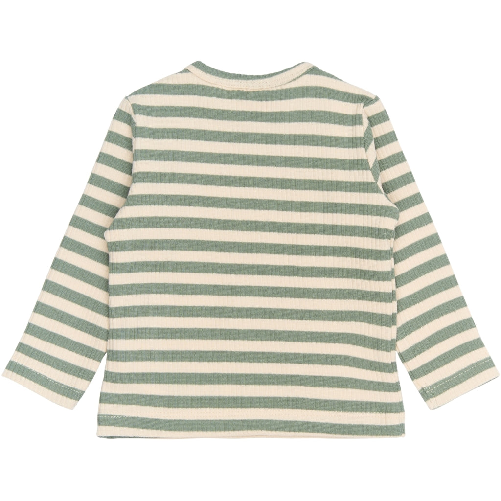 THE NEW SIBLINGS TNSBFro Langærmet Rib Bluse Langærmet bluse Lily Pad Striped