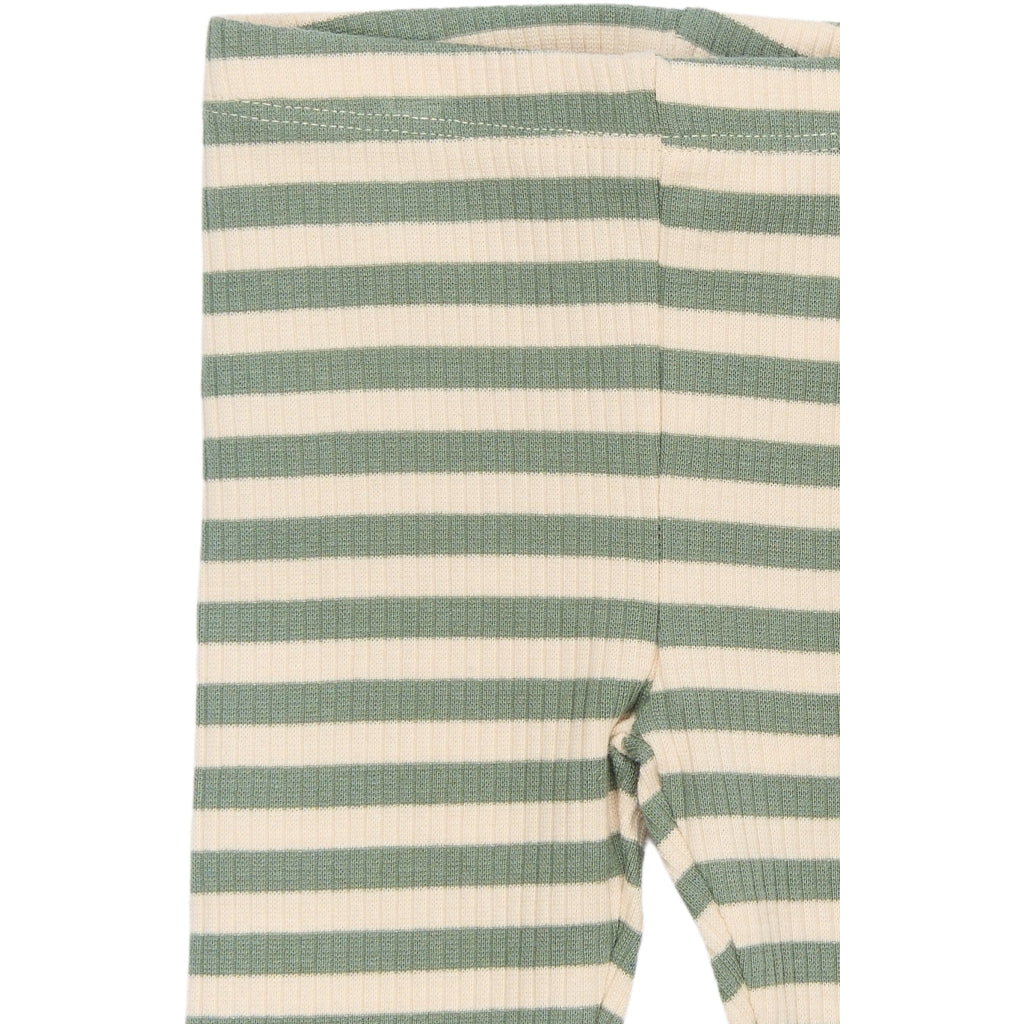 THE NEW SIBLINGS TNSBFro Rib Leggings Leggings Lily Pad Striped