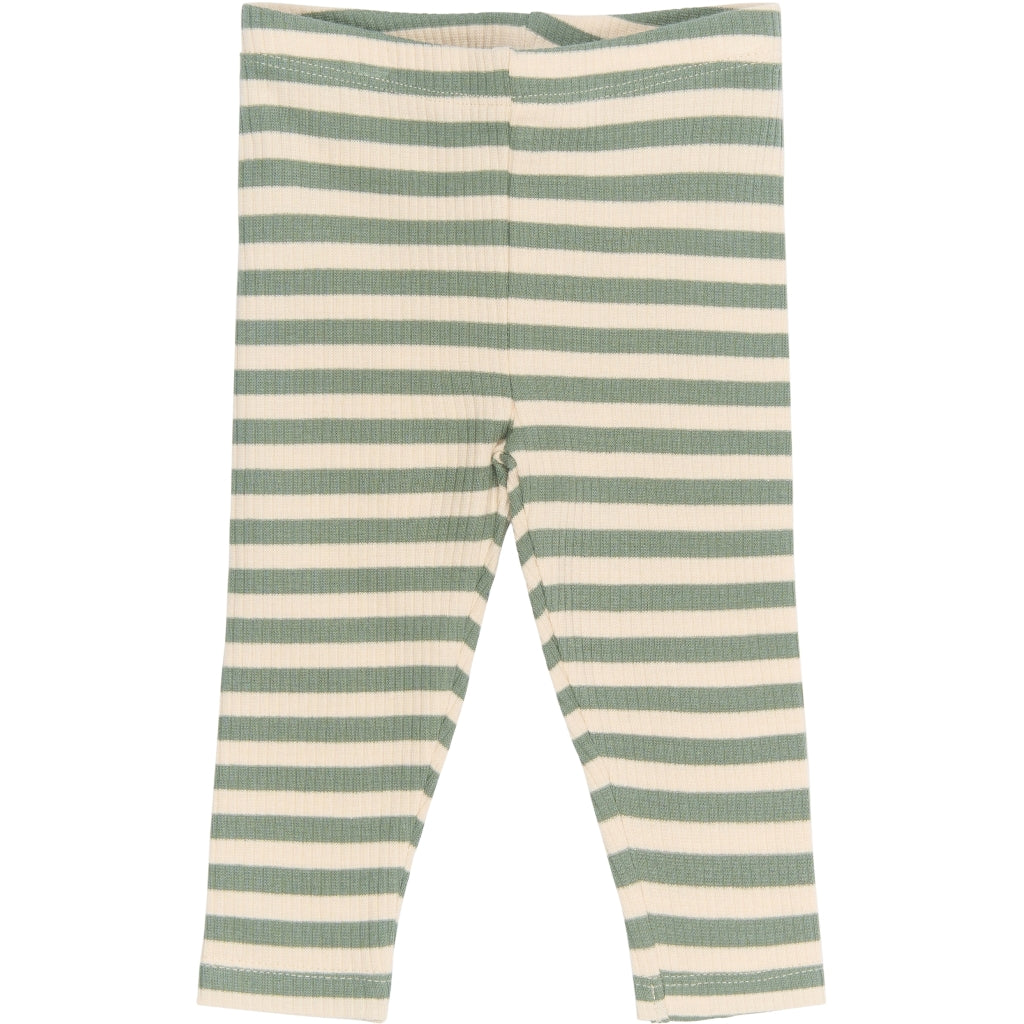 THE NEW SIBLINGS TNSBFro Rib Leggings Leggings Lily Pad Striped