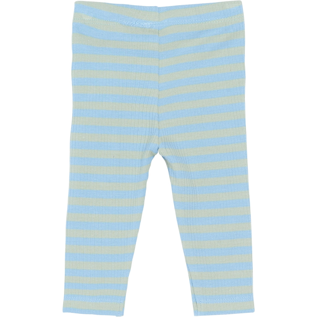 THE NEW SIBLINGS TNSBFro Rib Leggings Leggings Forever Blue Striped