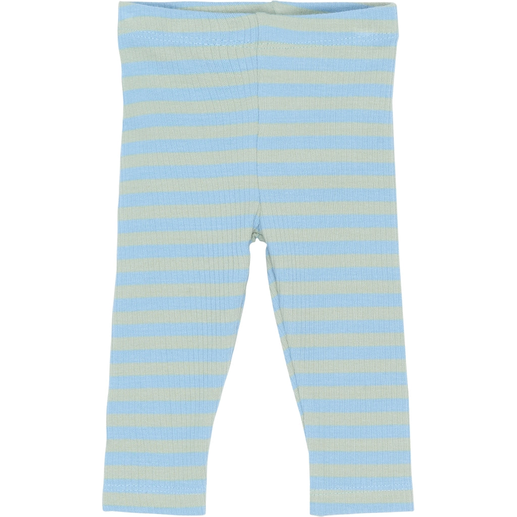 THE NEW SIBLINGS TNSBFro Rib Leggings Leggings Forever Blue Striped