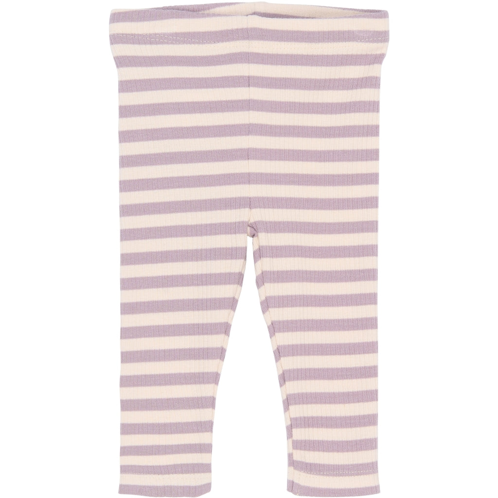 THE NEW SIBLINGS TNSBFro Rib Leggings Leggings Sea Fog Striped