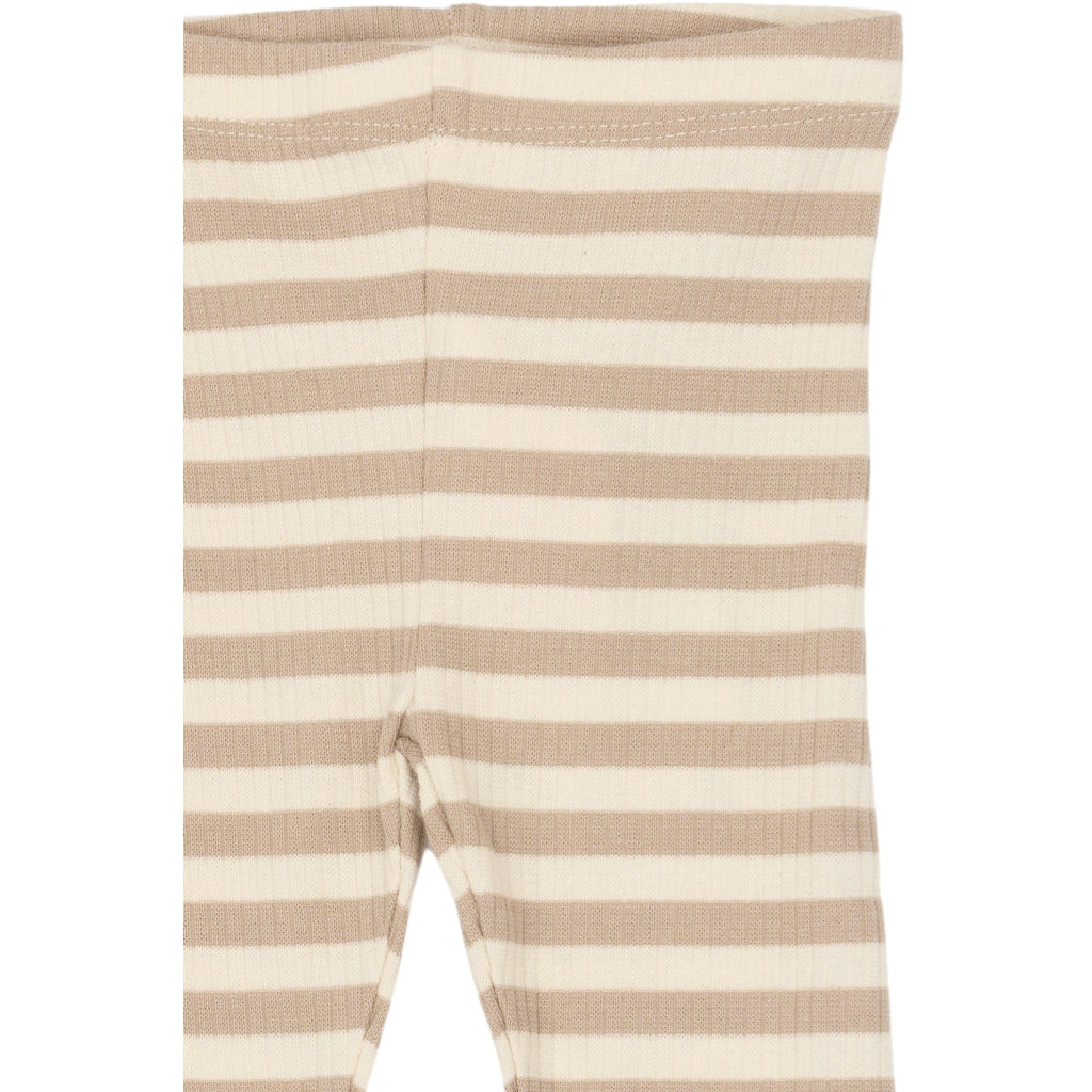 THE NEW SIBLINGS TNSBFro Rib Leggings Leggings Humus Striped