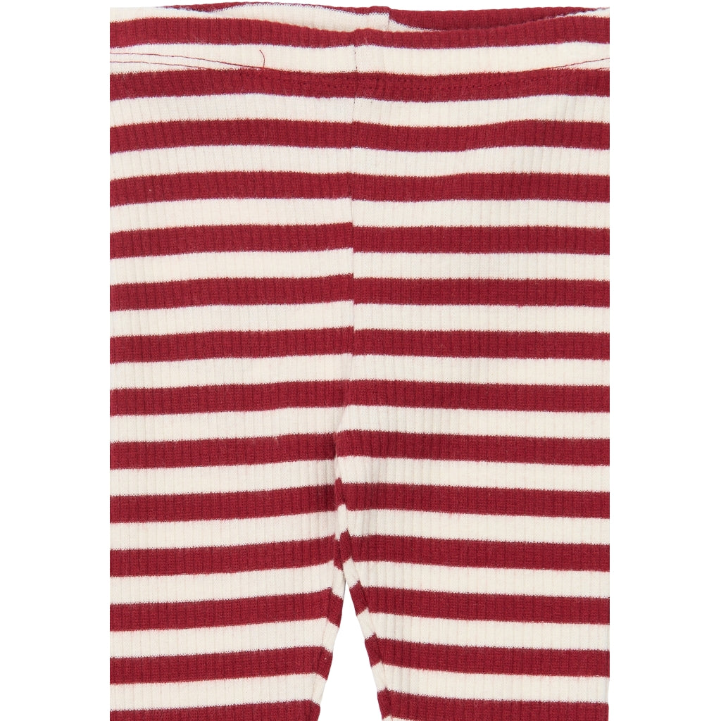 THE NEW SIBLINGS TNSBFro Rib Leggings Leggings Rio Red Striped TN