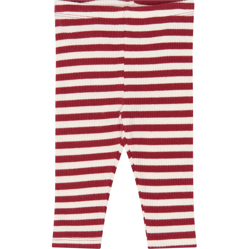 THE NEW SIBLINGS TNSBFro Rib Leggings Leggings Rio Red Striped TN