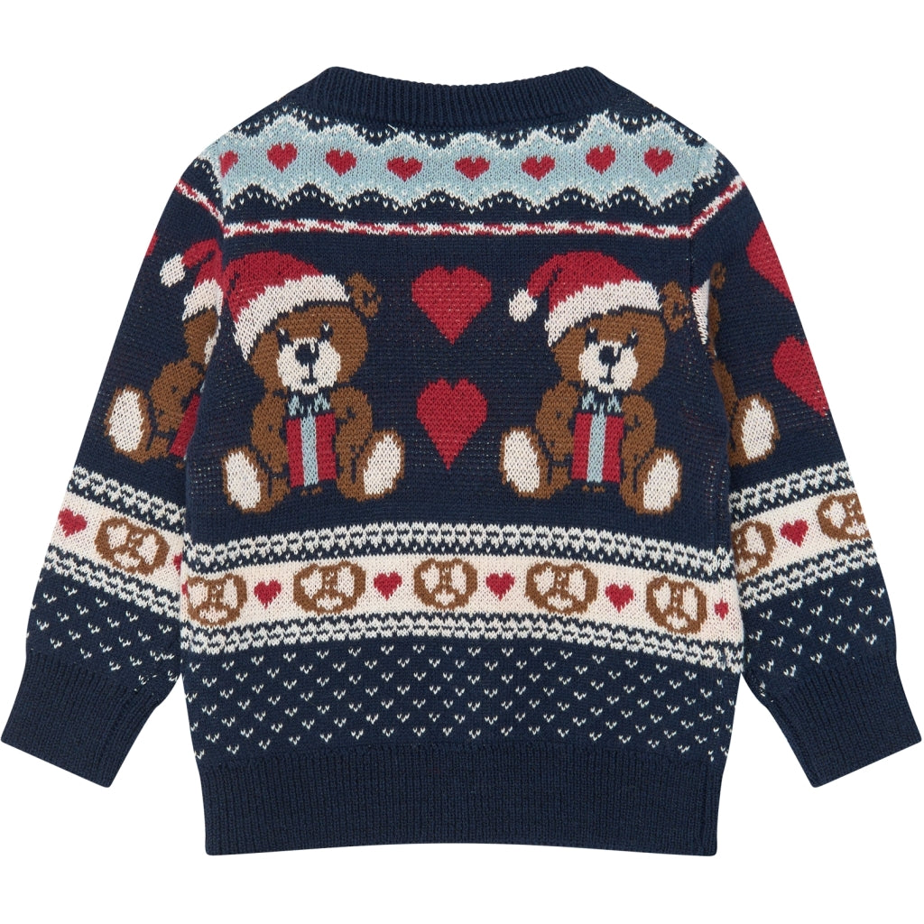 THE NEW SIBLINGS TNSBHoliday Jacquard Striktrøje Strik Multi Colour