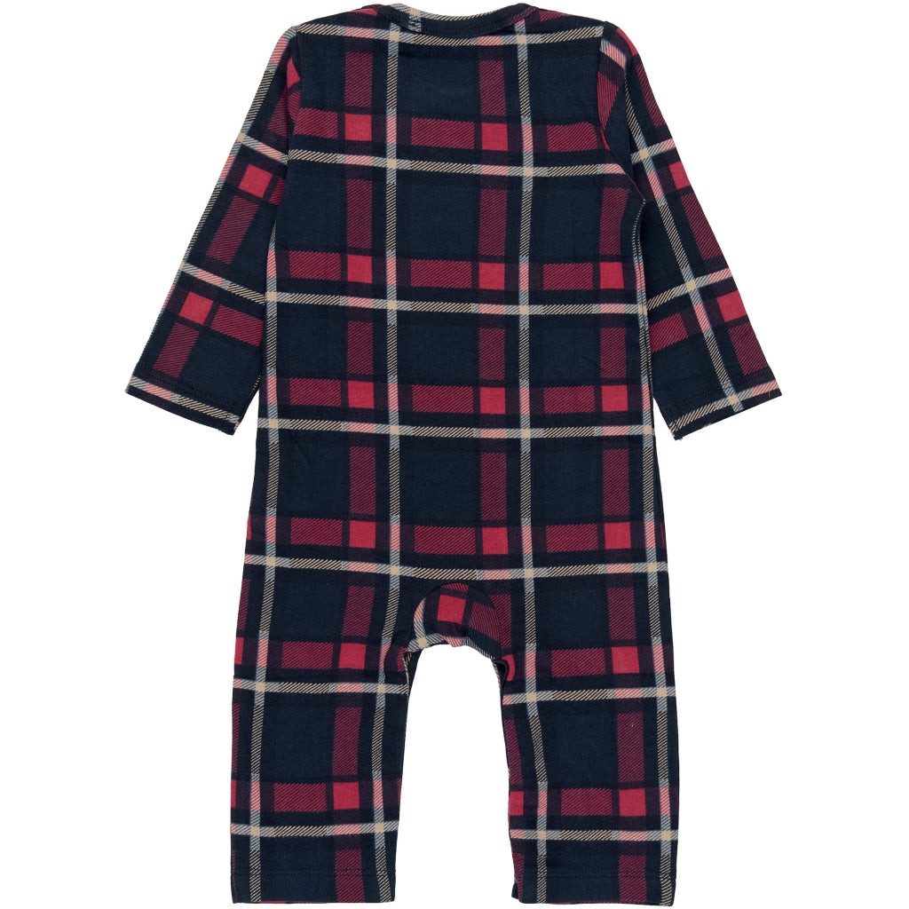 THE NEW SIBLINGS TNSBHoliday Tartan Langærmet Heldragt Heldragter Navy Blazer Check