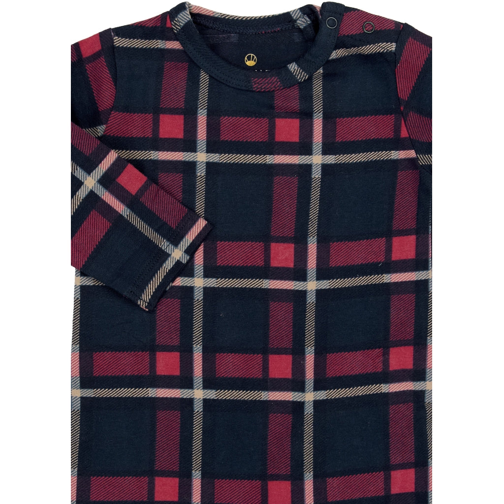 THE NEW SIBLINGS TNSBHoliday Tartan Langærmet Heldragt Heldragter Navy Blazer Check