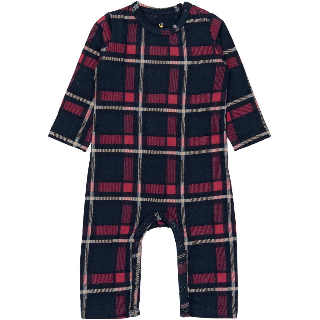 THE NEW SIBLINGS TNSBHoliday Tartan Langærmet Heldragt Heldragter Navy Blazer Check