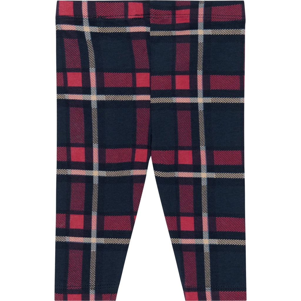 THE NEW SIBLINGS TNSBHoliday Tartan Leggings Leggings Navy Blazer Check