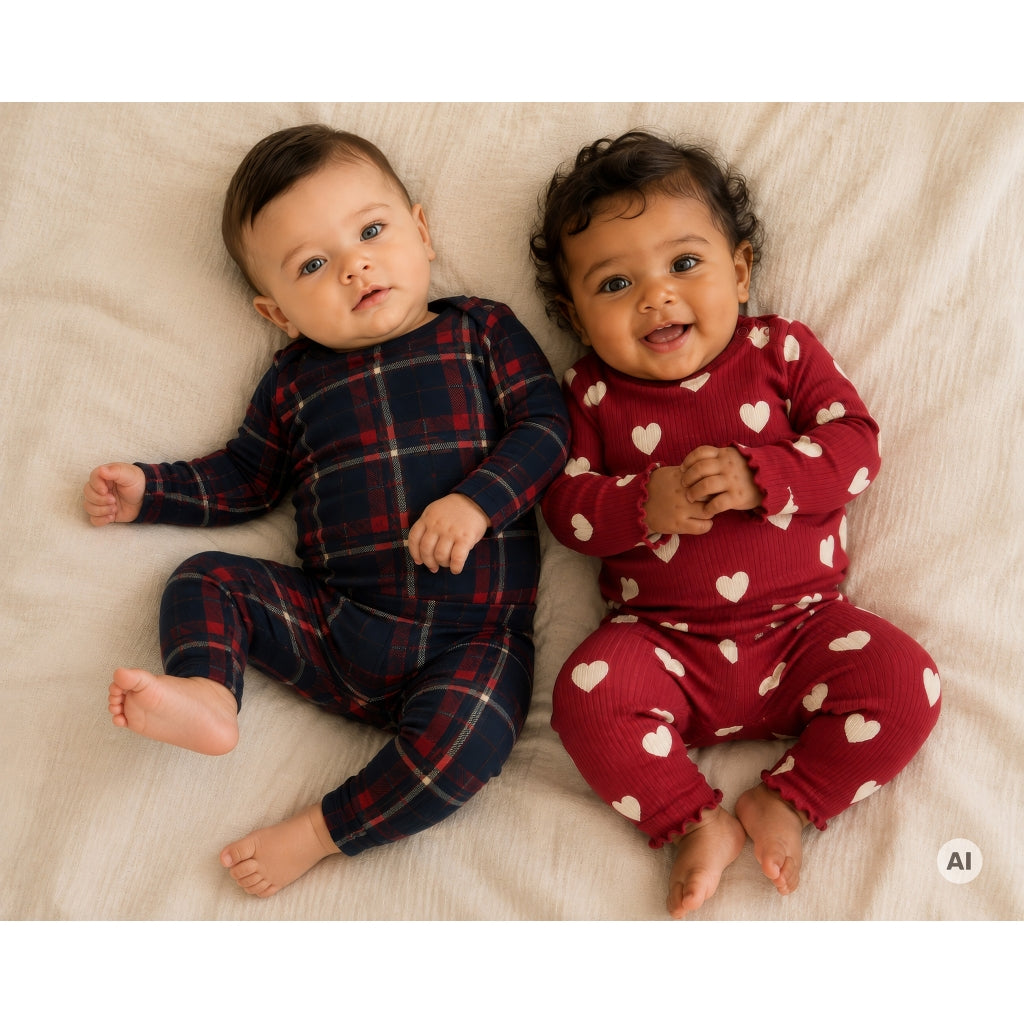 THE NEW SIBLINGS TNSBHoliday Tartan Leggings Leggings Navy Blazer Check