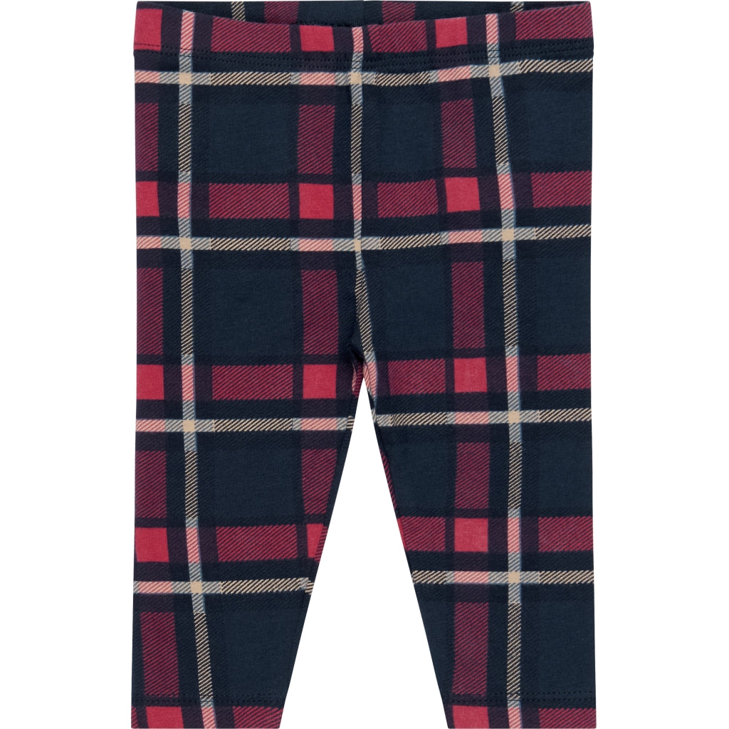 THE NEW SIBLINGS TNSBHoliday Tartan Leggings Leggings Navy Blazer Check