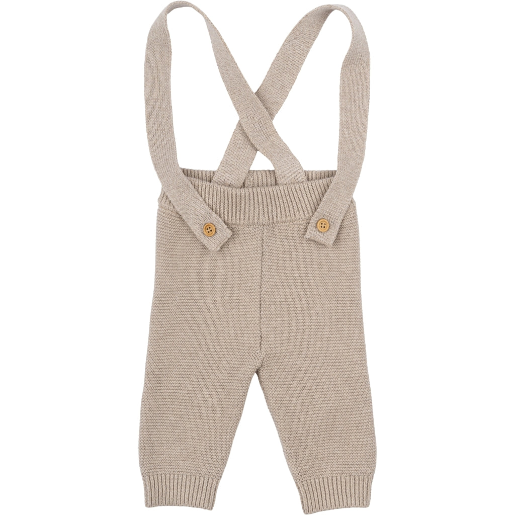 THE NEW SIBLINGS TNSBNata Unisex Knit Bukser Bukser Oatmeal Melange