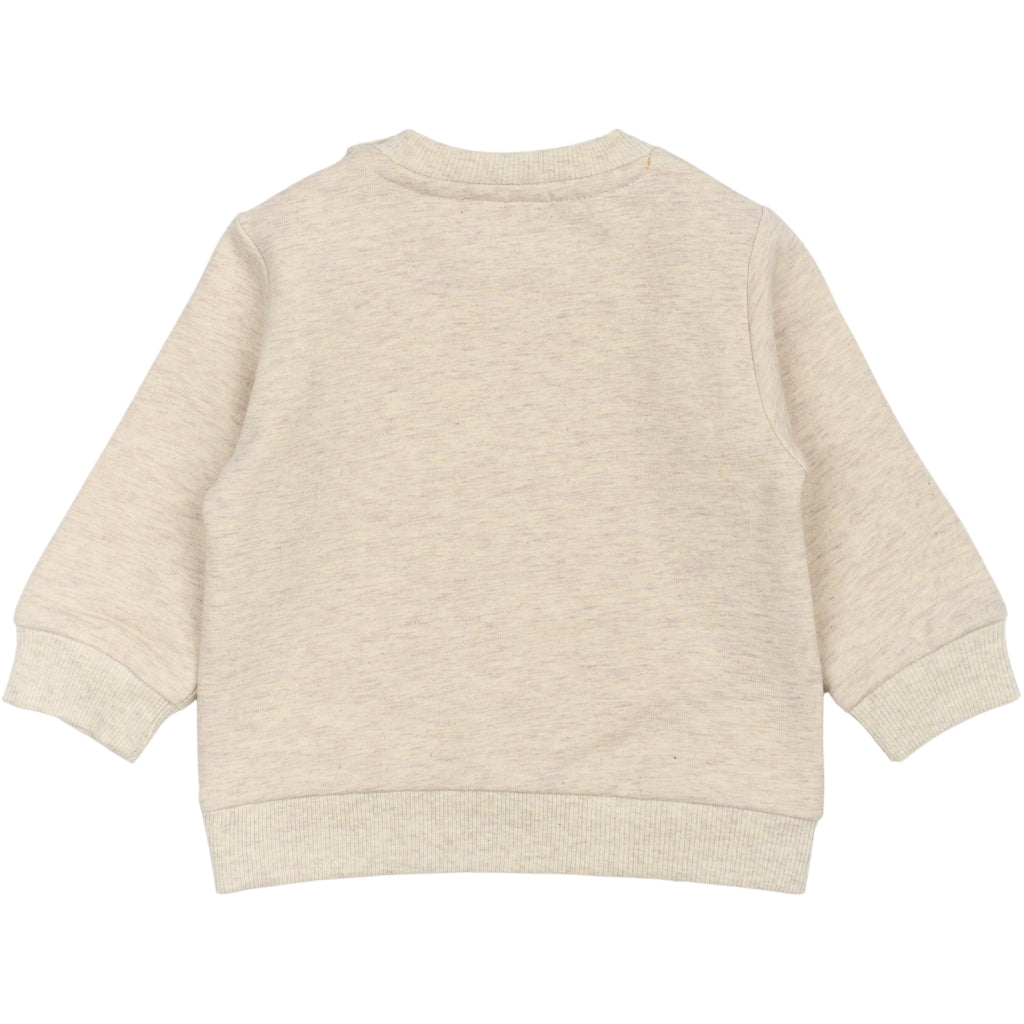 THE NEW SIBLINGS TNSBNorman Sweatshirt Sweatshirt Oatmeal Melange