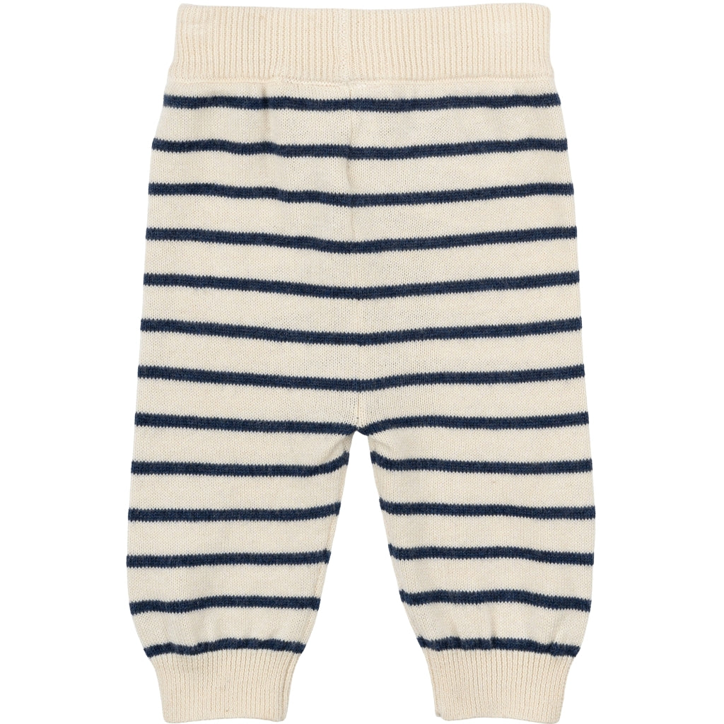 THE NEW SIBLINGS TNSBNorton Knit Bukser Strik Mood Indigo Striped