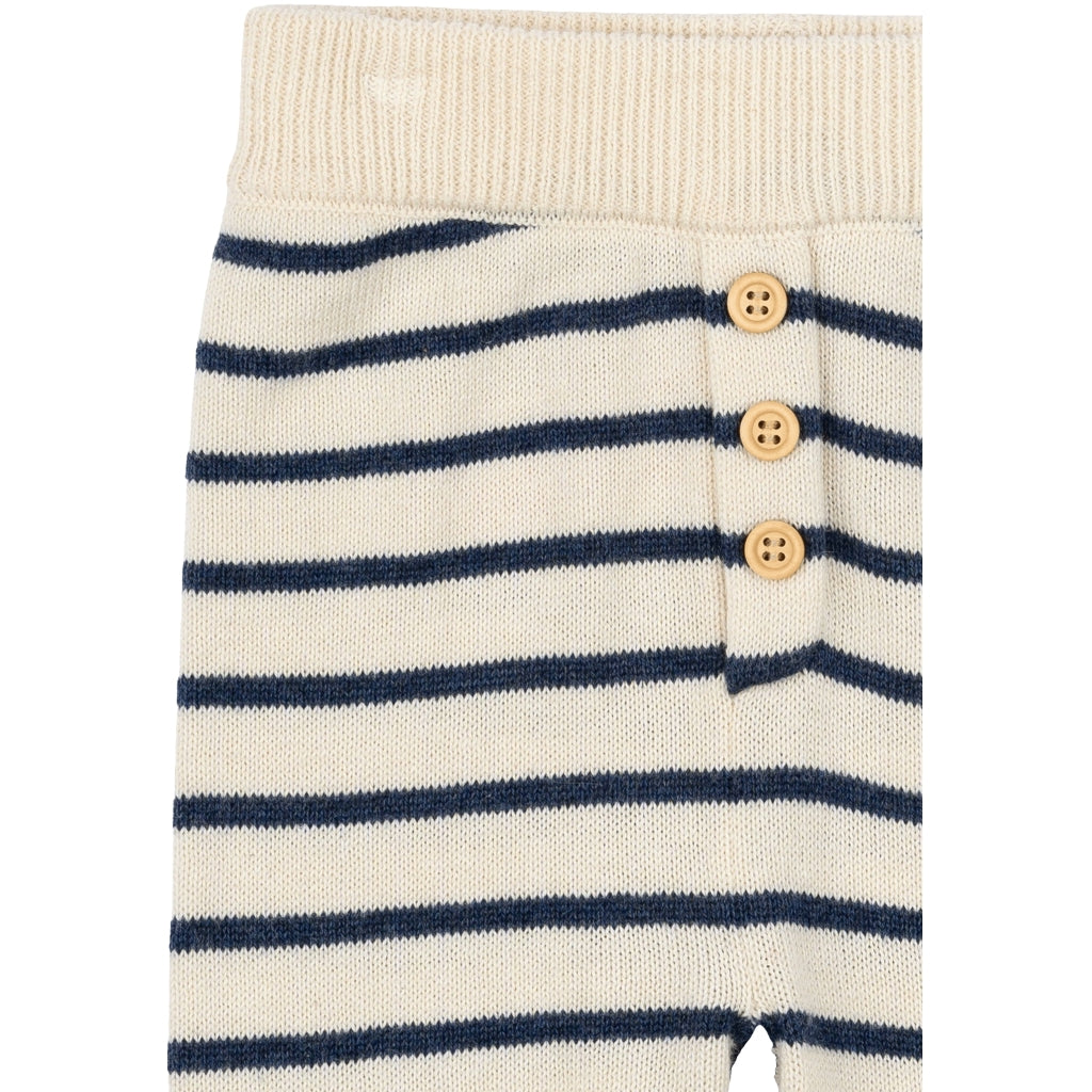 THE NEW SIBLINGS TNSBNorton Knit Bukser Strik Mood Indigo Striped