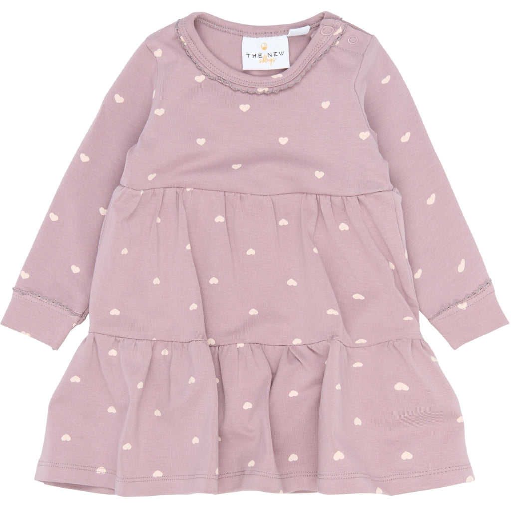 THE NEW SIBLINGS TNSBNova Langærmet Bodydress Kjoler Sea Fog AOP