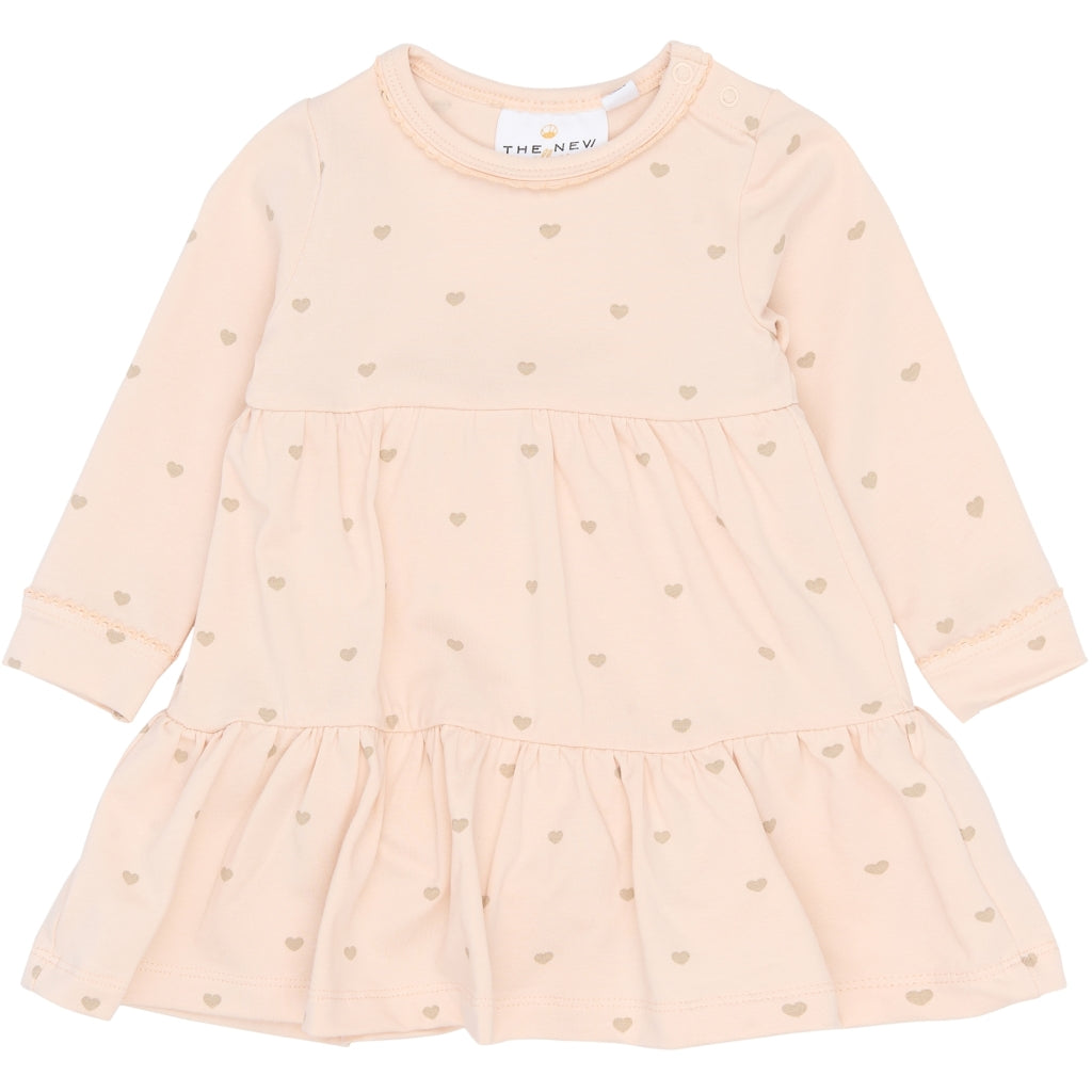 THE NEW SIBLINGS TNSBNova Langærmet Bodydress Kjoler Silver Peony AOP