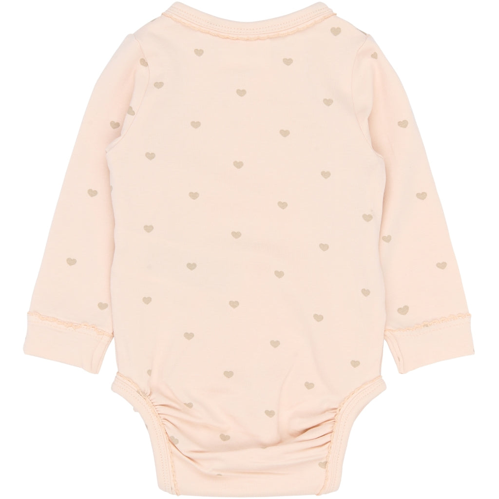 THE NEW SIBLINGS TNSBNova Langærmet Wrap Bodystocking Bodystockings Silver Peony AOP