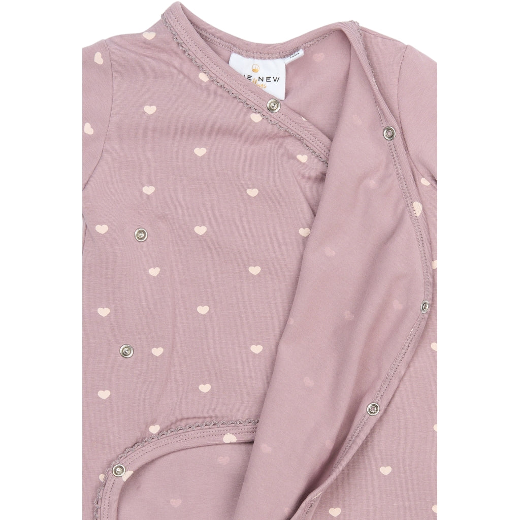 THE NEW SIBLINGS TNSBNova Langærmet Wrap Heldragt Heldragter Sea Fog AOP