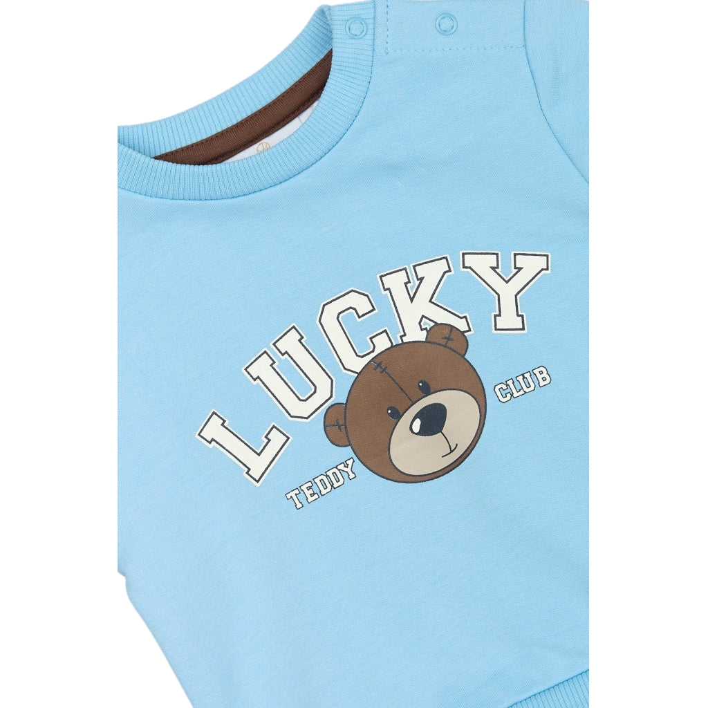 THE NEW SIBLINGS TNSBPerseus Sweatshirt Sweatshirt Powder Blue