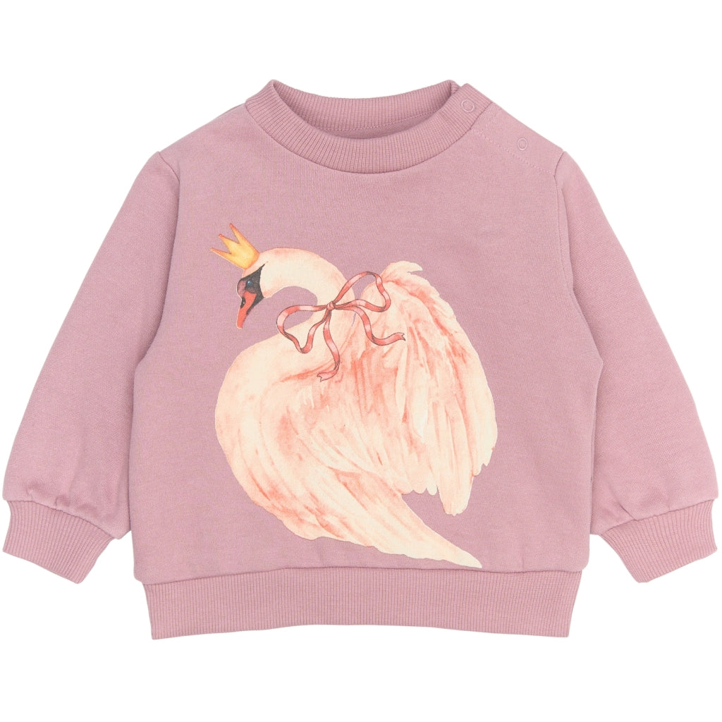 THE NEW SIBLINGS TNSBRachel Sweatshirt Sweatshirt Mauve Shadows