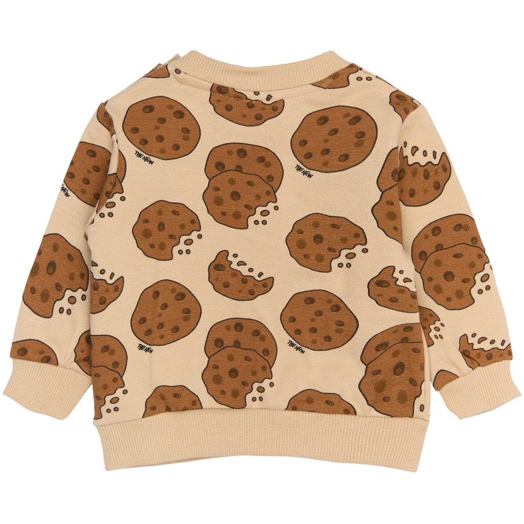 THE NEW SIBLINGS TNSBRene Sweatshirt Sweatshirt Humus AOP