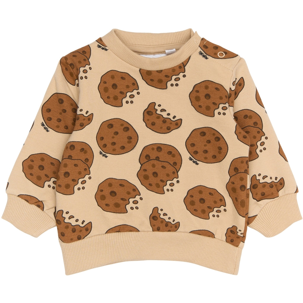 THE NEW SIBLINGS TNSBRene Sweatshirt Sweatshirt Humus AOP
