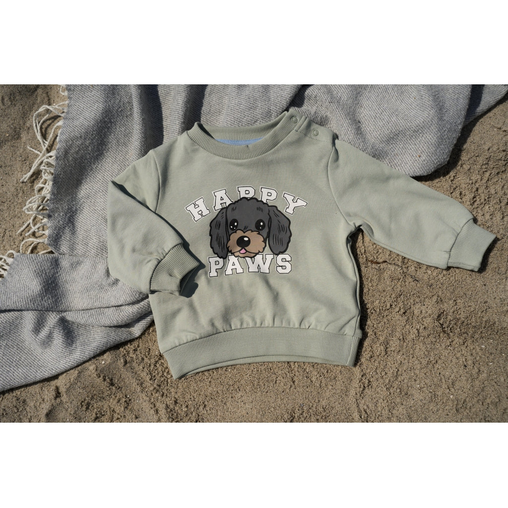 THE NEW SIBLINGS TNSBSacarias Sweatshirt Sweatshirt Aqua gray